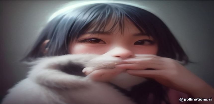 七猫高清模式与普通模式对比截图，左侧普通模式封面图模糊，右侧七猫高清模式封面细节清晰锐利，暖橙色UI界面，阅读体验升级前后对比